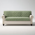 Modernes Polstersofa, mit Stoffbezug, Farbe: hellbeige